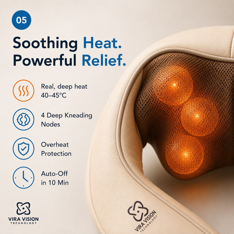 Soothing heat that actually gets warm